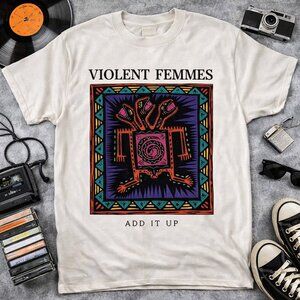 Violent Femmes Add It Up Graphic Tee | Vintage Alt Indie Rock Band Shirt